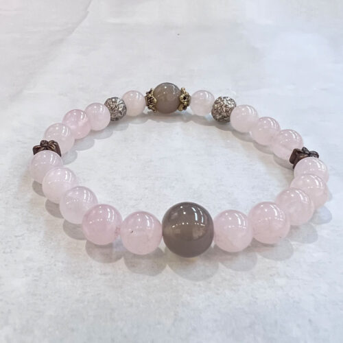 Love and Romance Rose Quartz Bracelet for Charm and Relationships